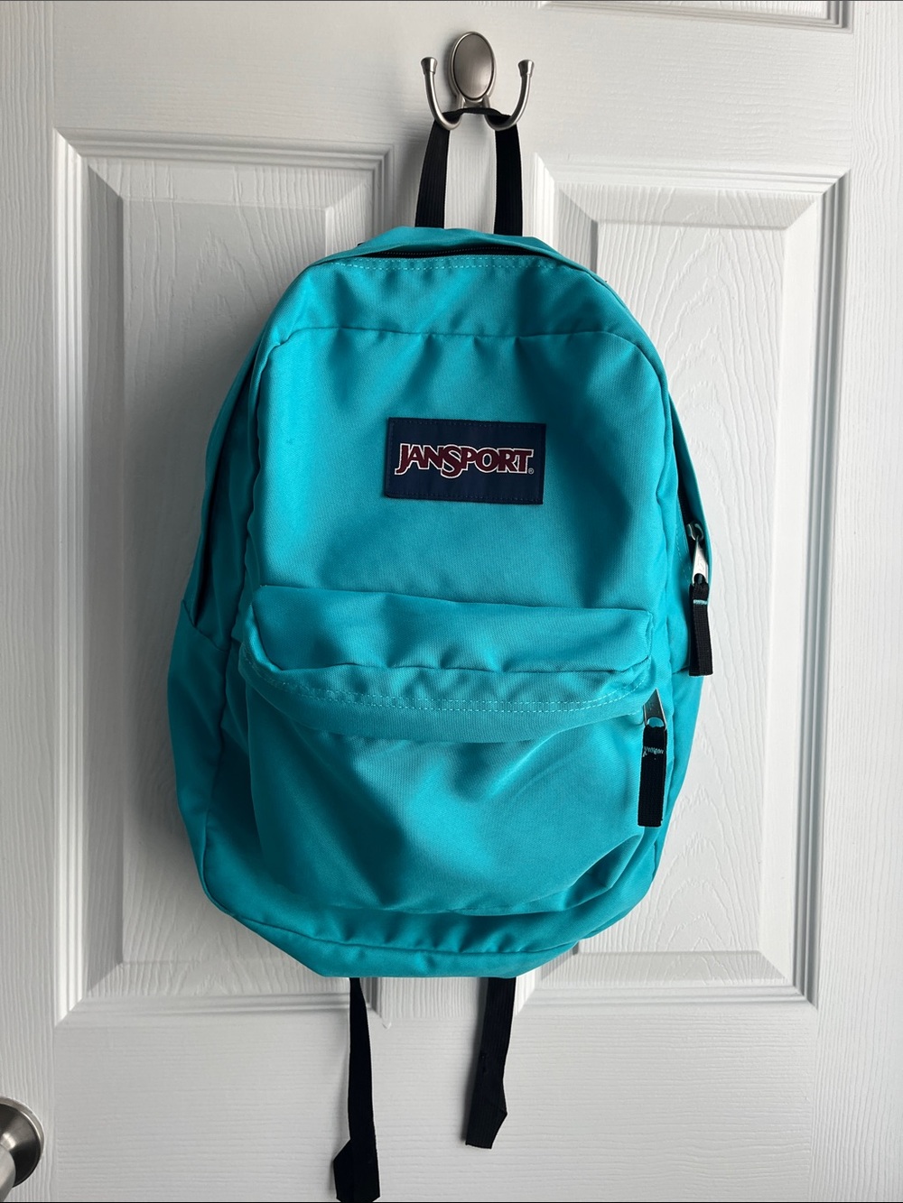 JanSport T 501 SuperBreak 100% Authentic Teal/Turquoise Everyday Backpack